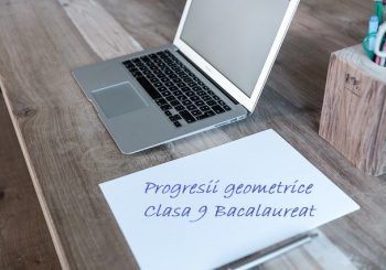 Progresii geometrice